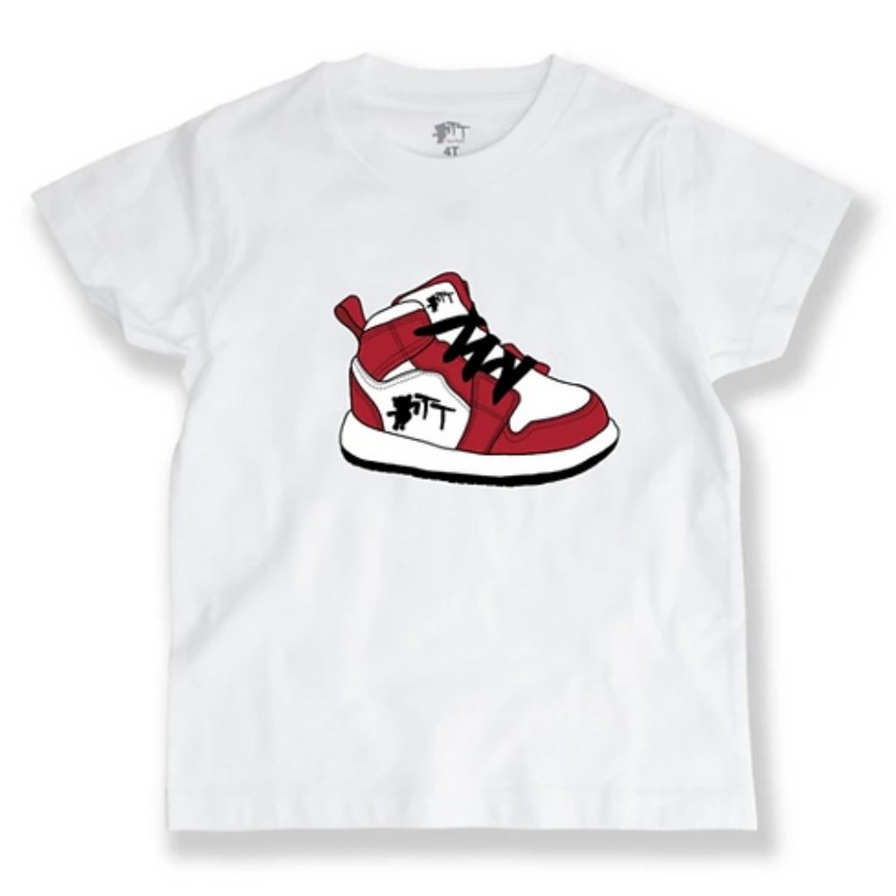 Tiny Tycoon 'Air Bear' T-Shirt - White